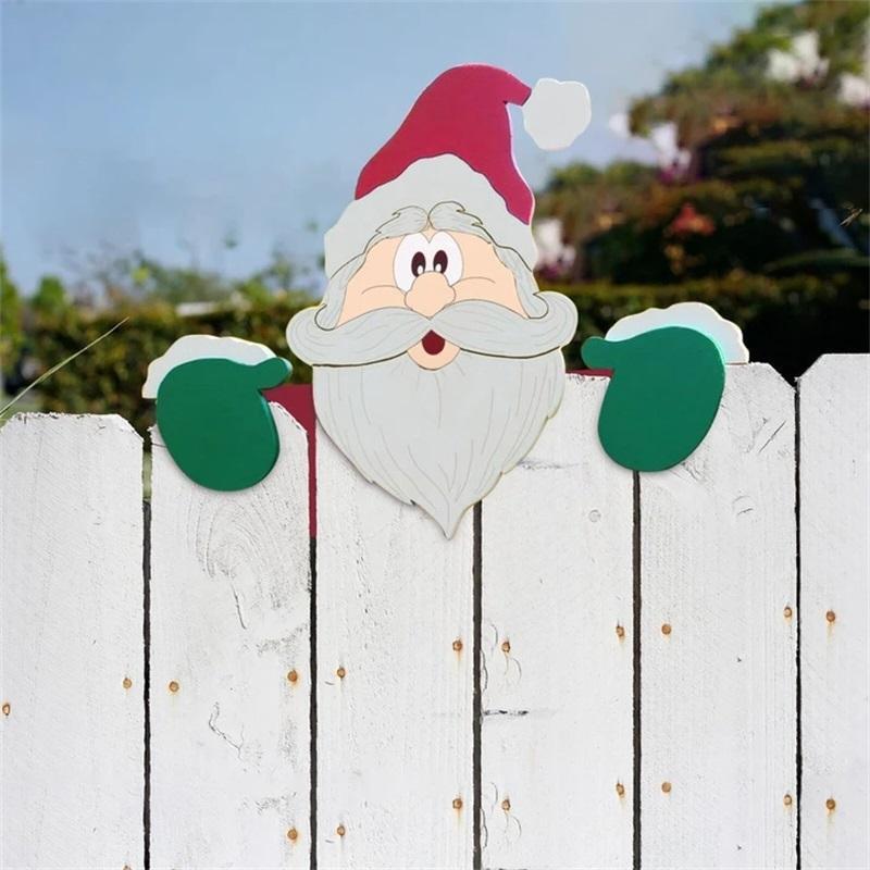 Themed Fence Decoration For Halloween and Christmas!