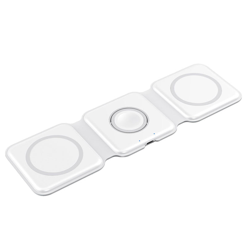 Foldable 3-in-1 Wireless Charger