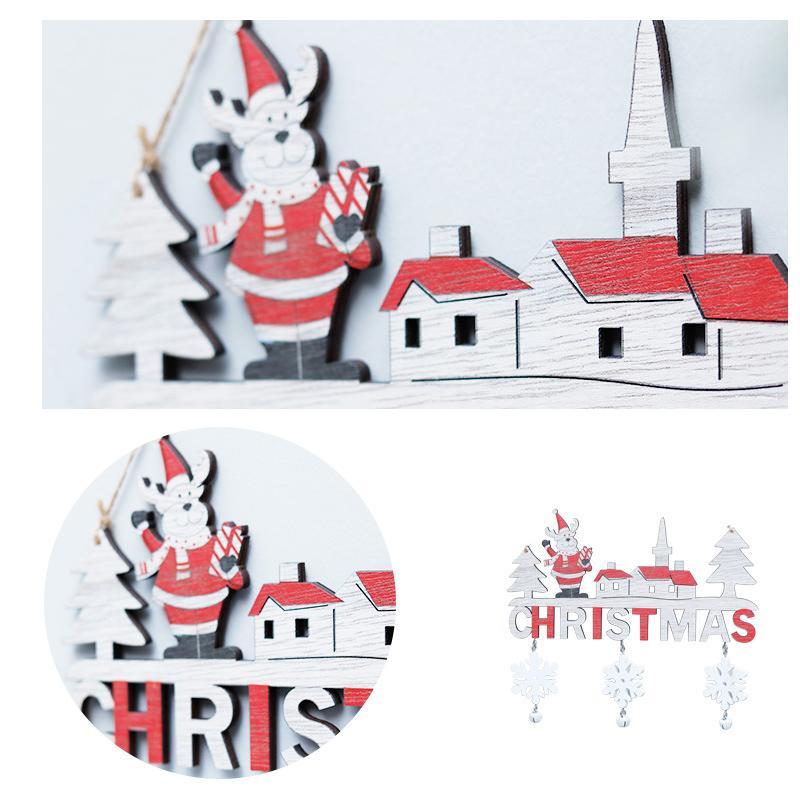 Christams Welcome Ornament Door Pendants