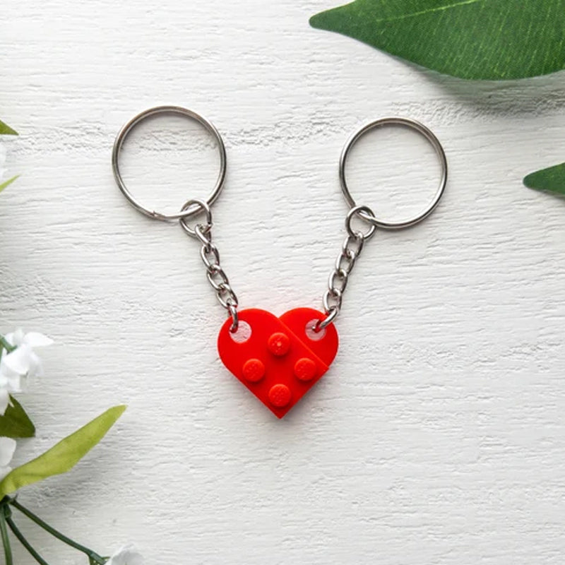 Heart Pendant Keychain
