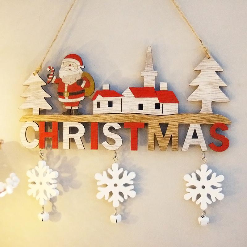 Christams Welcome Ornament Door Pendants