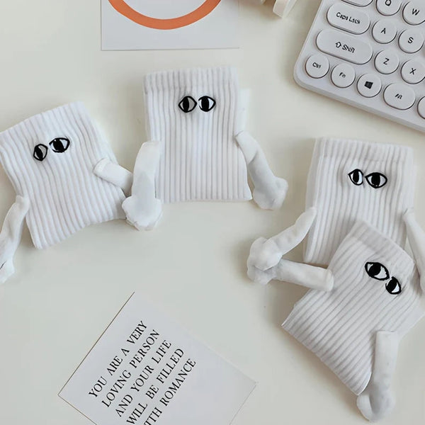 🧦Funny Hand In Hand Socks, Couple Magnetic Holding Hands Socks