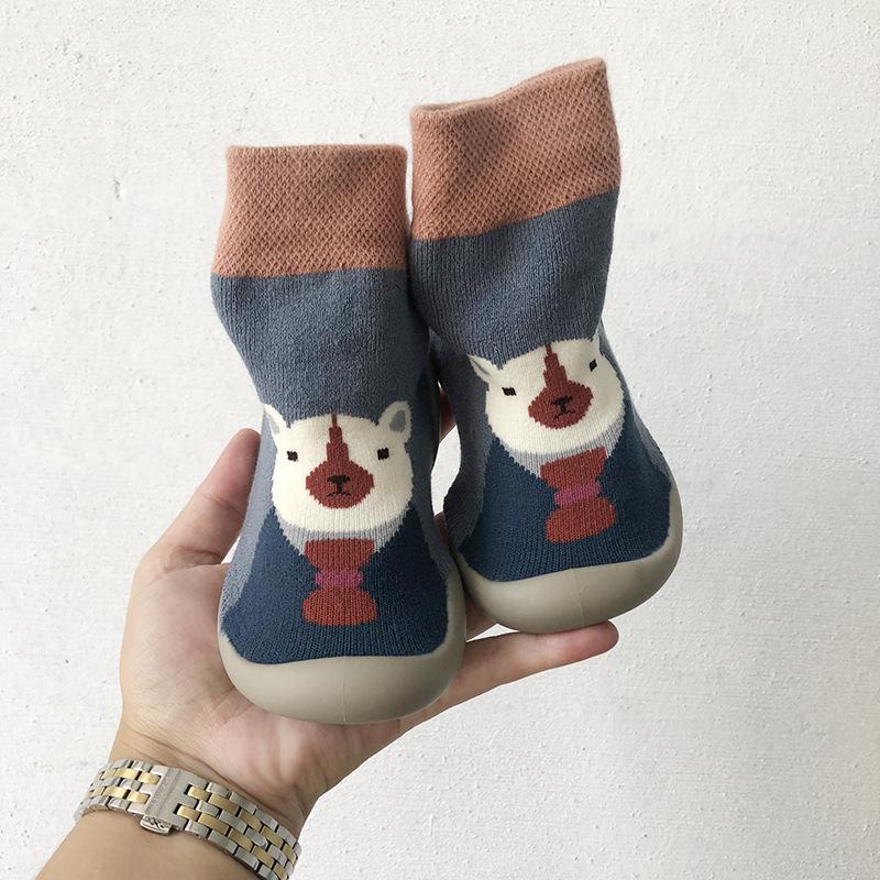 Cartoon Print Baby Toddler Shoes Socks