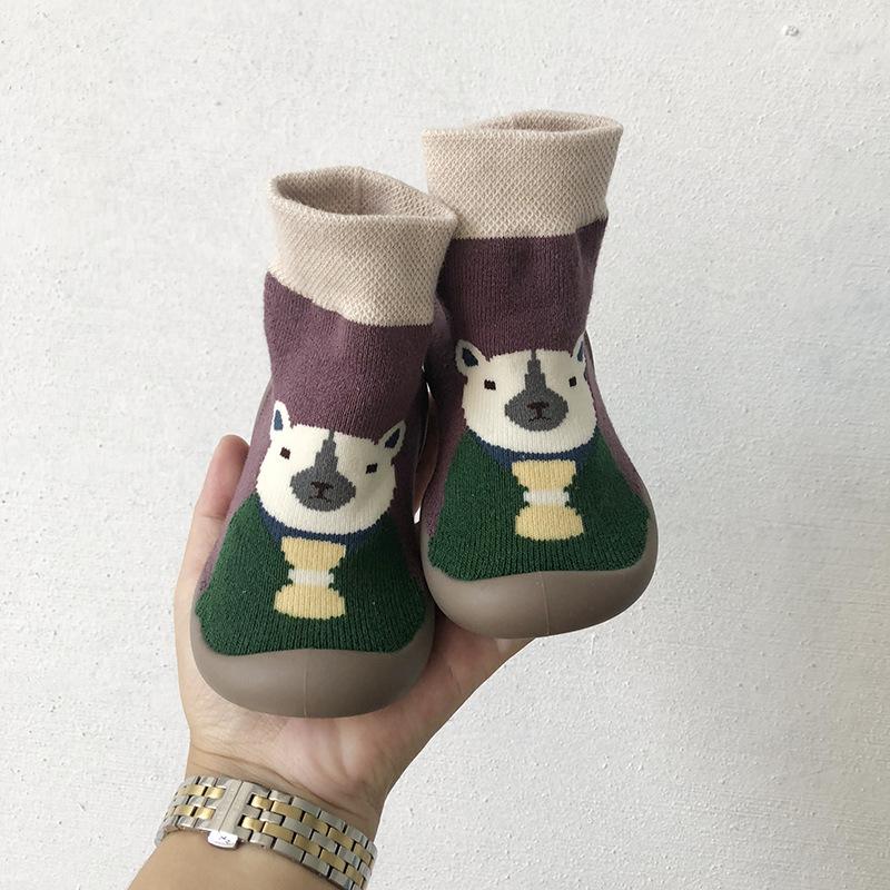 Cartoon Print Baby Toddler Shoes Socks