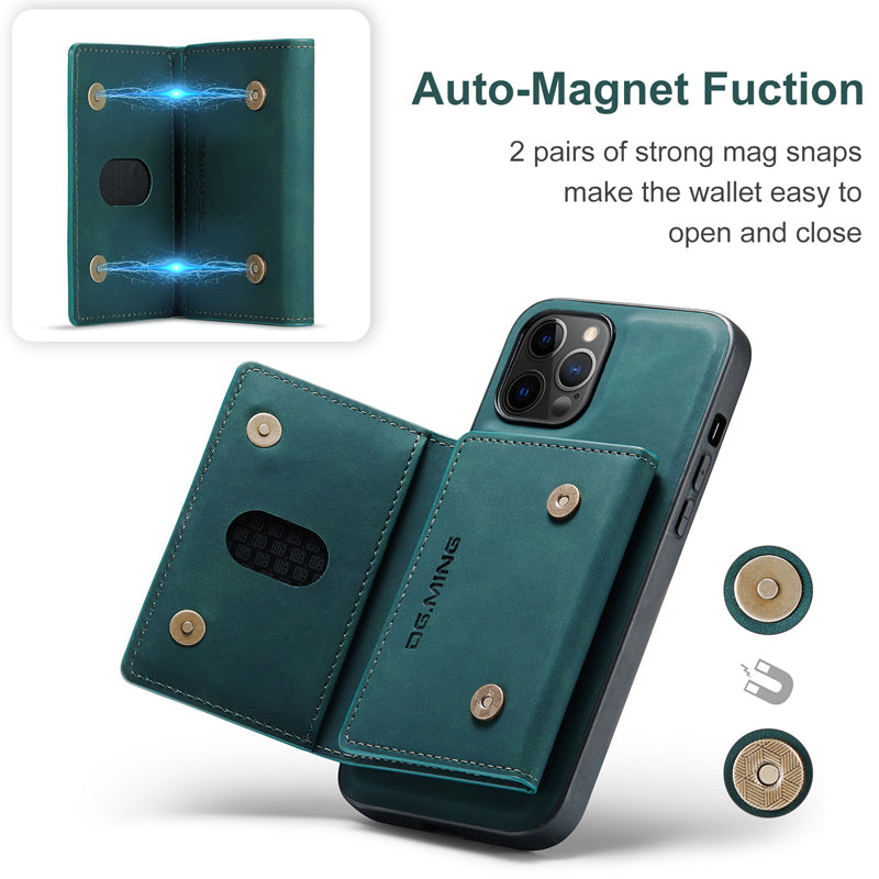 Detachable 2-in-1 Design Wallet Phone Case