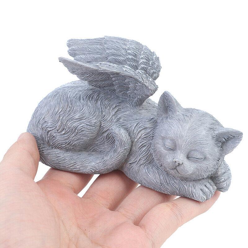 Angel Dog and Cat Statue