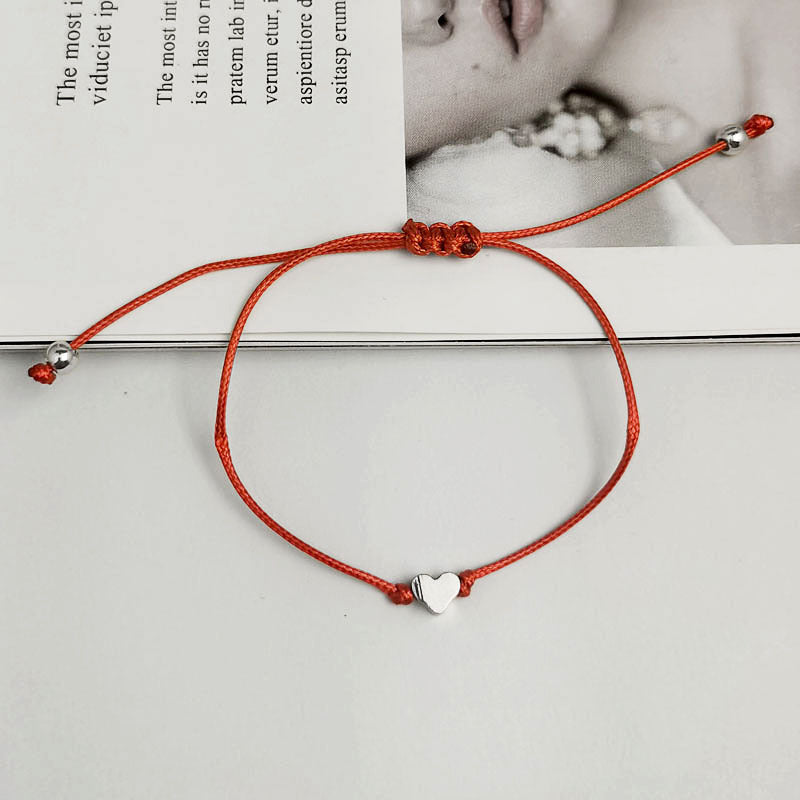 Heart Rope Bracelet