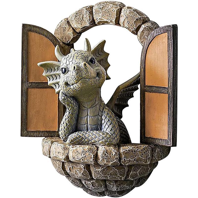 Cute Dragon Statue Ornament