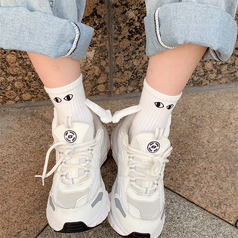 🧦Funny Hand In Hand Socks, Couple Magnetic Holding Hands Socks