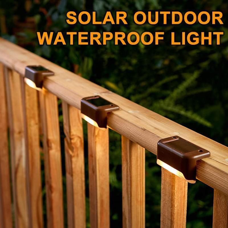 Innovative outdoor waterproof solar embedded light