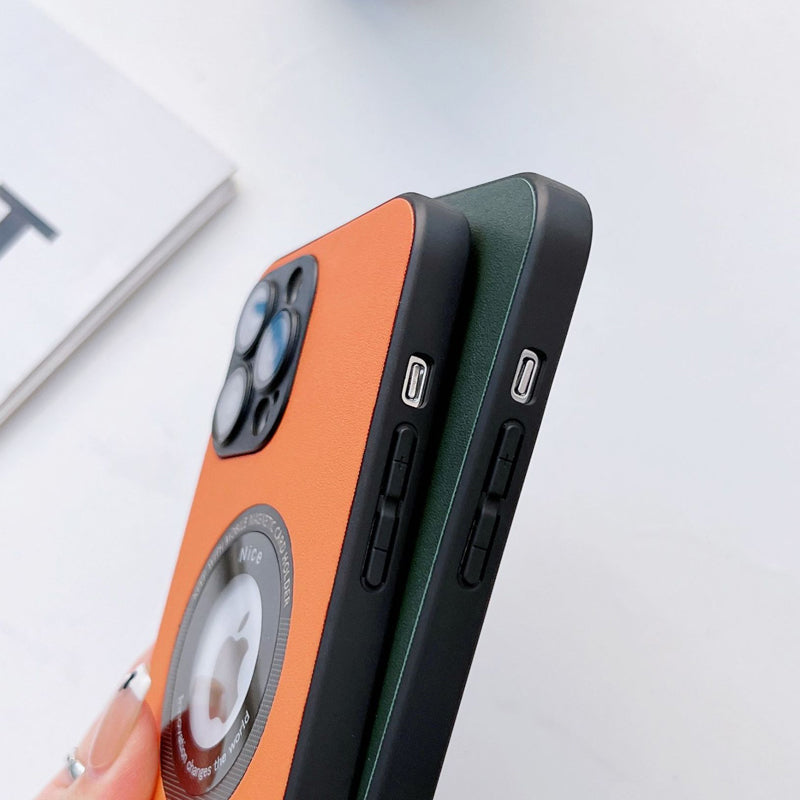 Magnetic charging case for iPhone