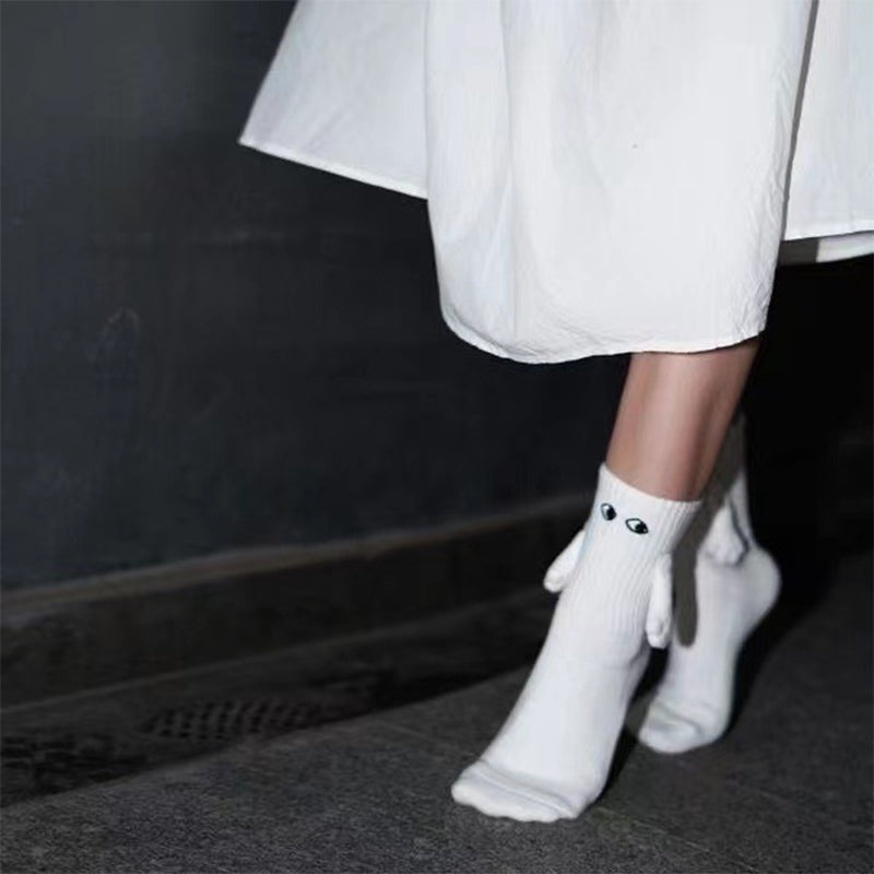 🧦Funny Hand In Hand Socks, Couple Magnetic Holding Hands Socks