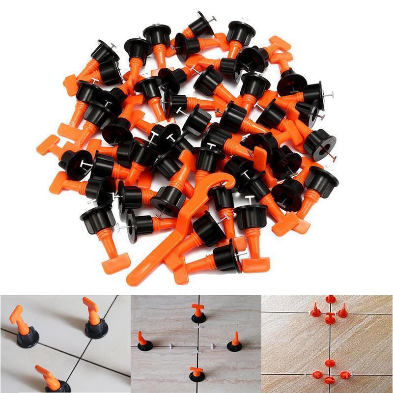 DOMOM Reusable Tile Leveling System (50 PCS Pack)