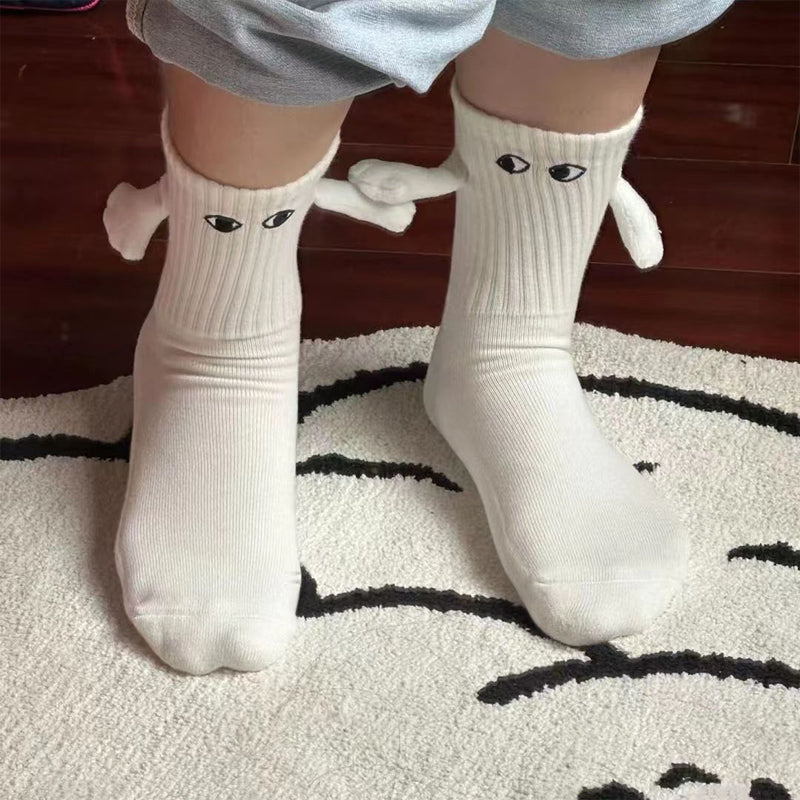 🧦Funny Hand In Hand Socks, Couple Magnetic Holding Hands Socks