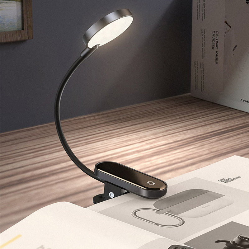 Portable USB Rechargeable LED Touch Lamp with Clip