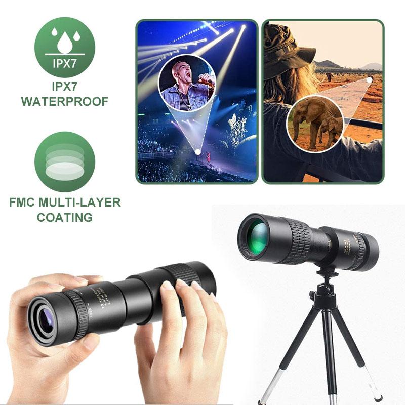 【50% OFF TODAY】4K Super telephoto zoom monocular telescope