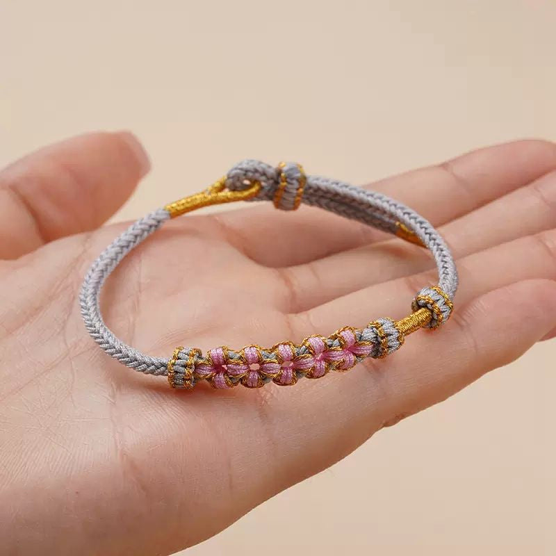 Peach Blossom Knot Bracelet