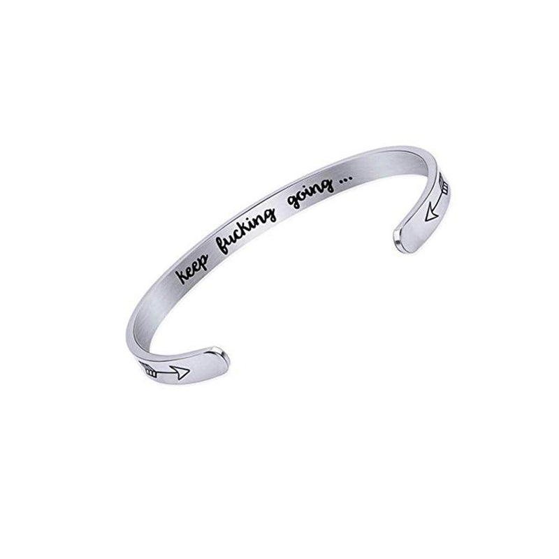 Sisters By Heart Cuff Bracelet-Inner Engraved Inspirational Cuff Bracelet Bangle