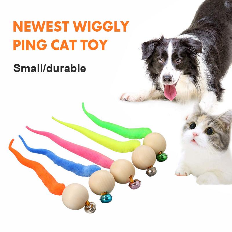Wiggly Cat Toys with Bells
