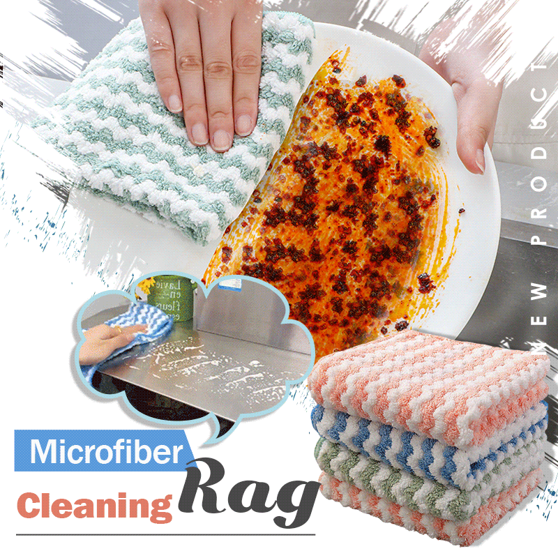👍Microfiber Cleaning Rag (3PCS)