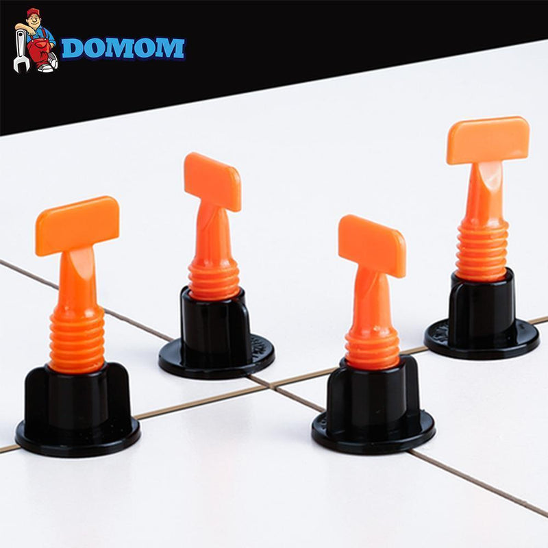 DOMOM Reusable Tile Leveling System (50 PCS Pack)