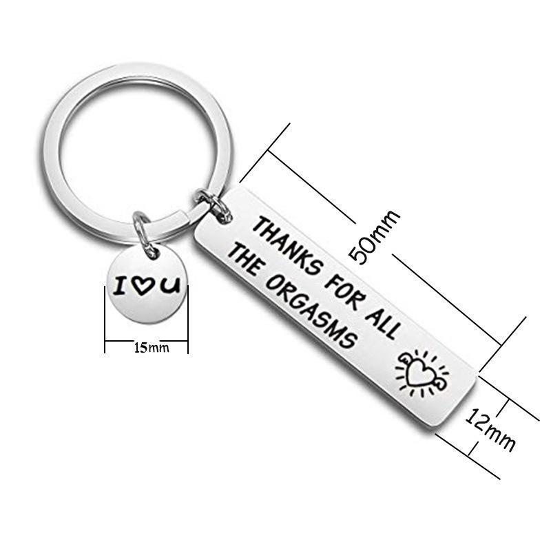 🎁Funny Gifts🎄Funny Keychain For Couples - Perfect Gift