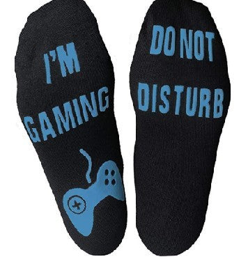 Do Not Disturb I'm Playing Fortnite Funny Cotton Socks