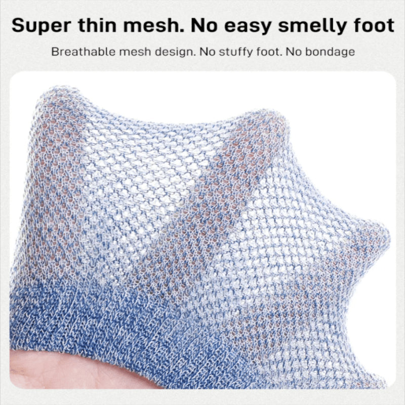 Breathable Antibacterial Deodorant Socks for Men（5 pairs）