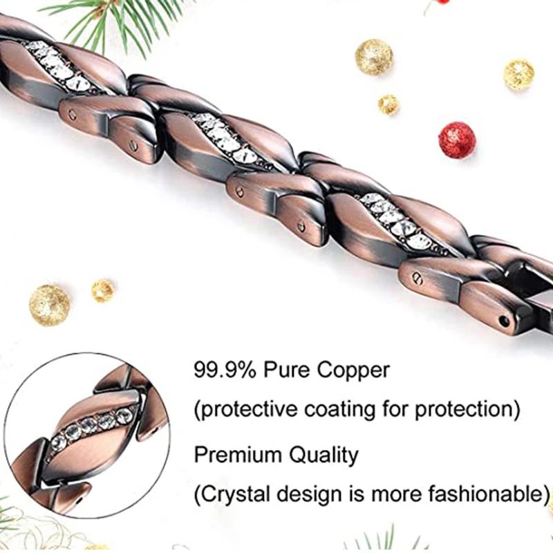 Magnet copper bracelet