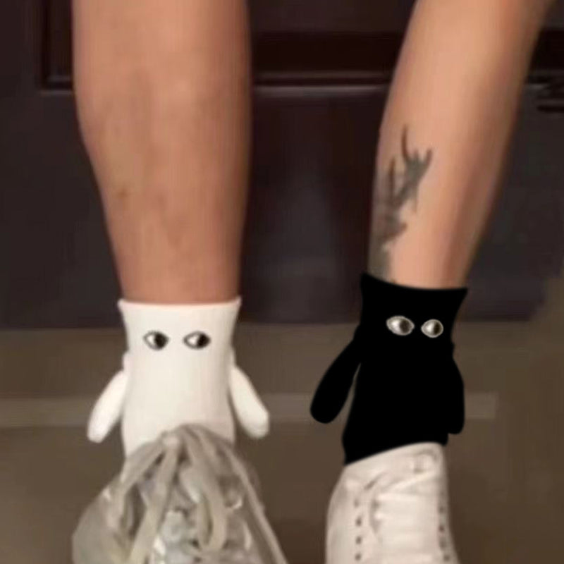 🧦Funny Hand In Hand Socks, Couple Magnetic Holding Hands Socks