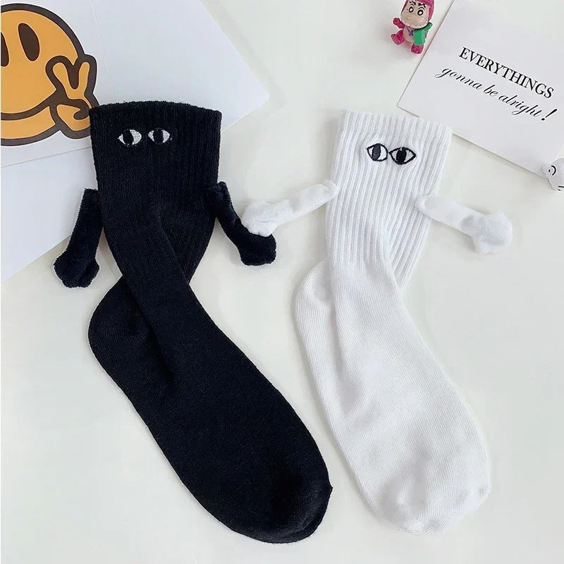 🧦Funny Hand In Hand Socks, Couple Magnetic Holding Hands Socks