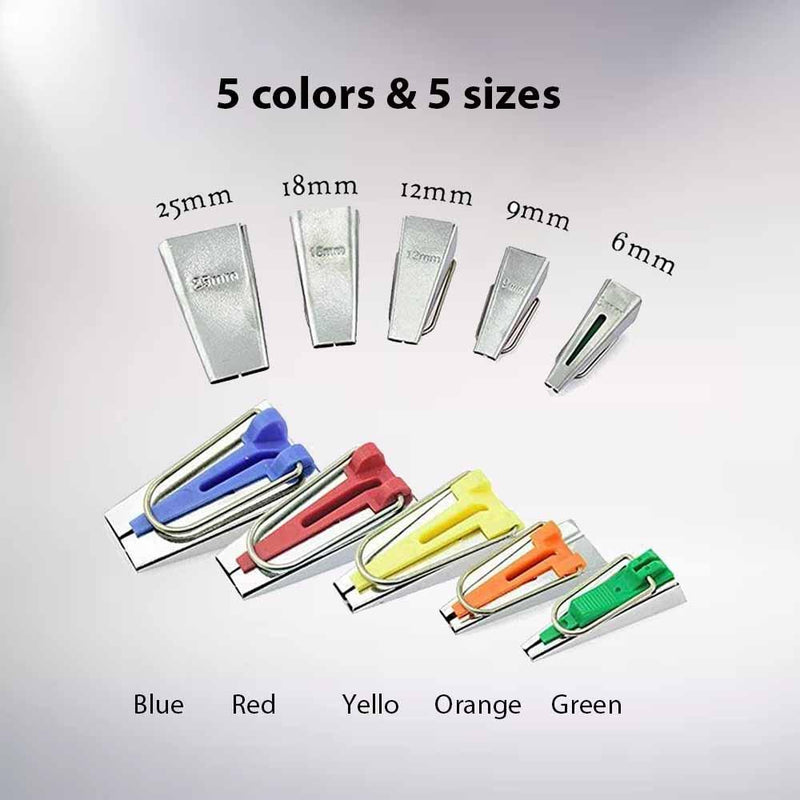 5 Sizes Sewing Bias Tape Maker Set