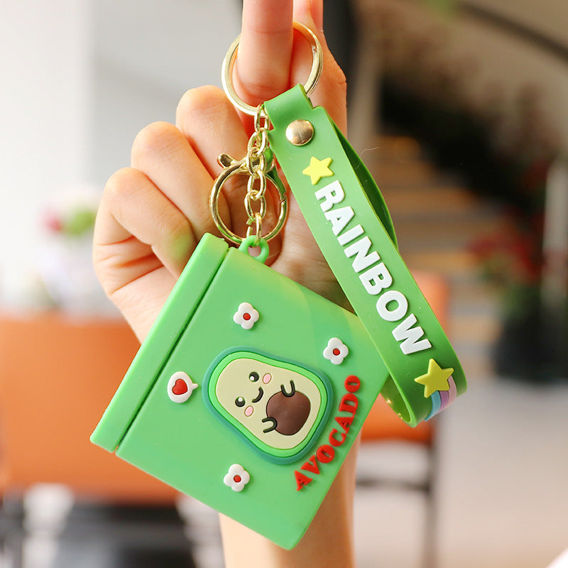 Cute Avocado Keychain