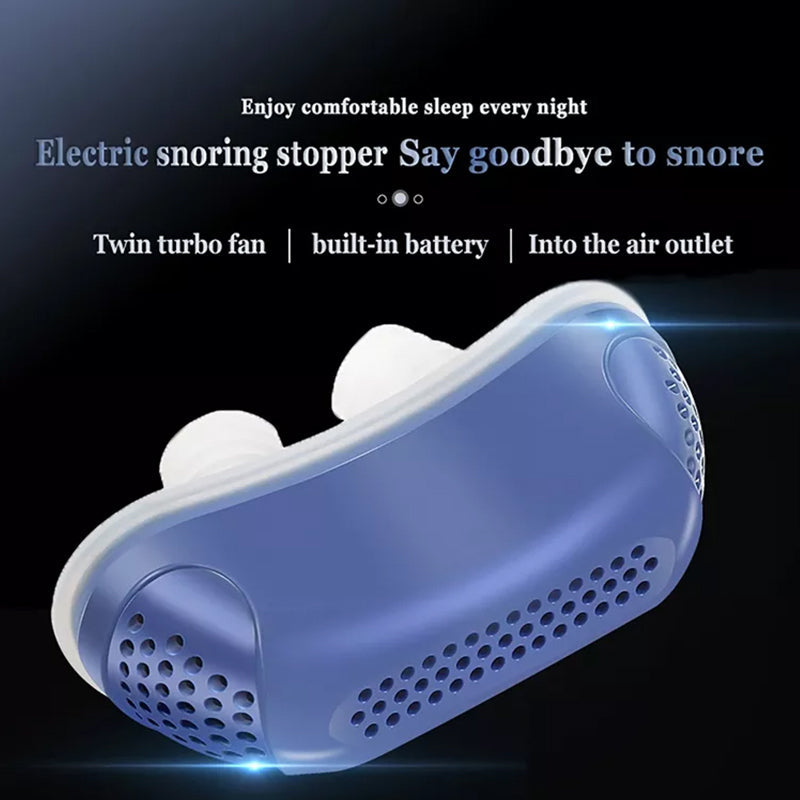 Electric stop snoring device