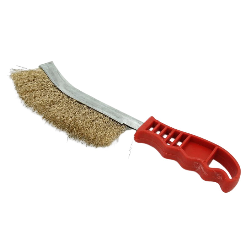 Steel Wire Derusting Brush with Knife Shaped