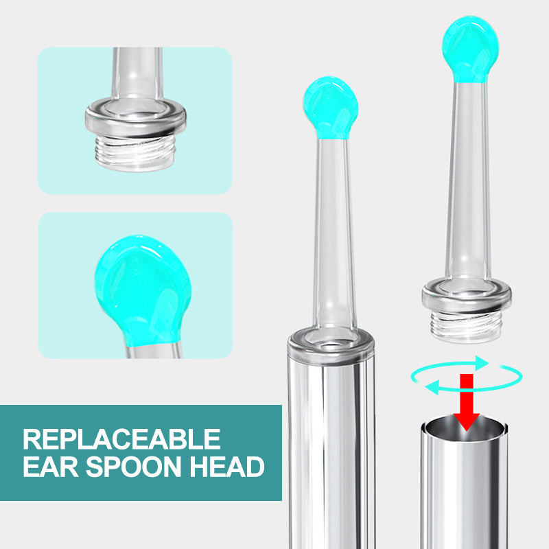 🔥Wi -Fi Visible Wax Elimination Spoon, USB HD Load Otoscope