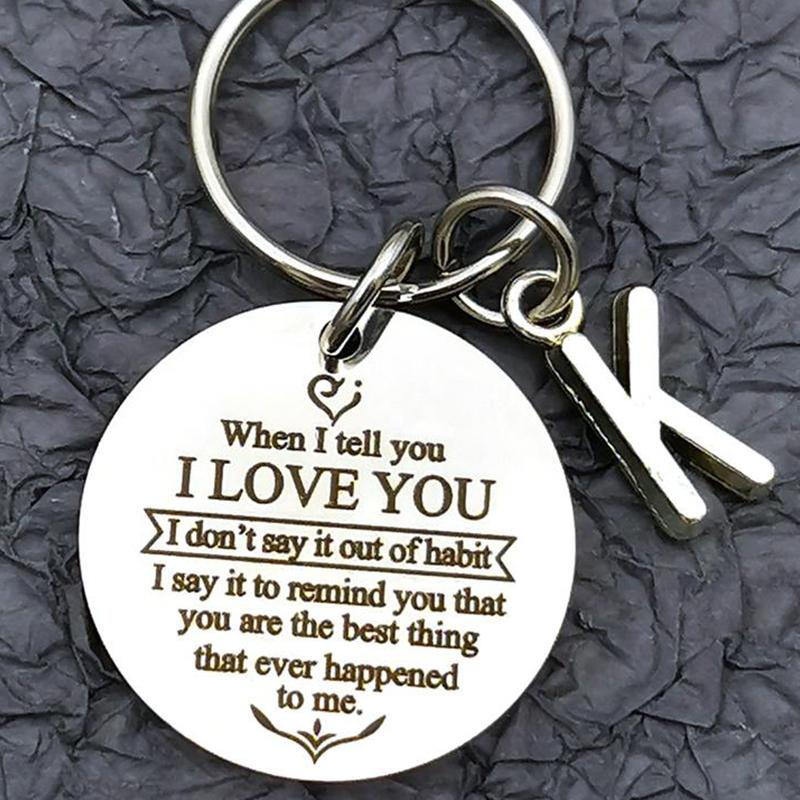 To my lover Keychain