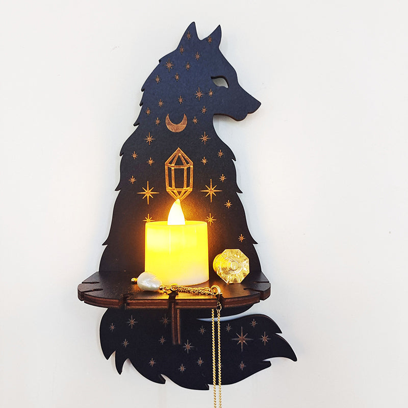 Celestial Wolf Altar Stand