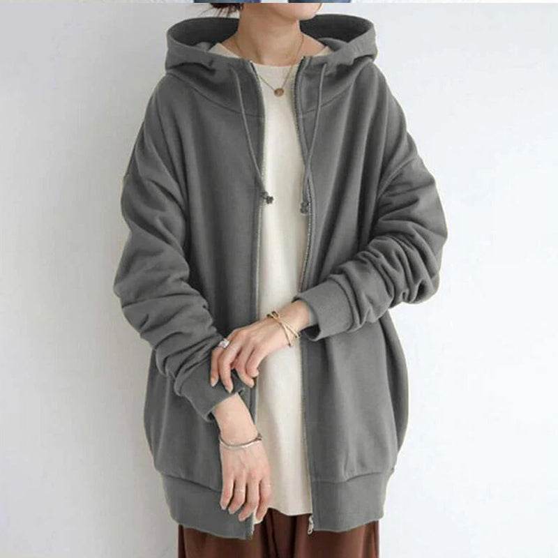 Women Cozy Winter Oversized Pullover Hoodie