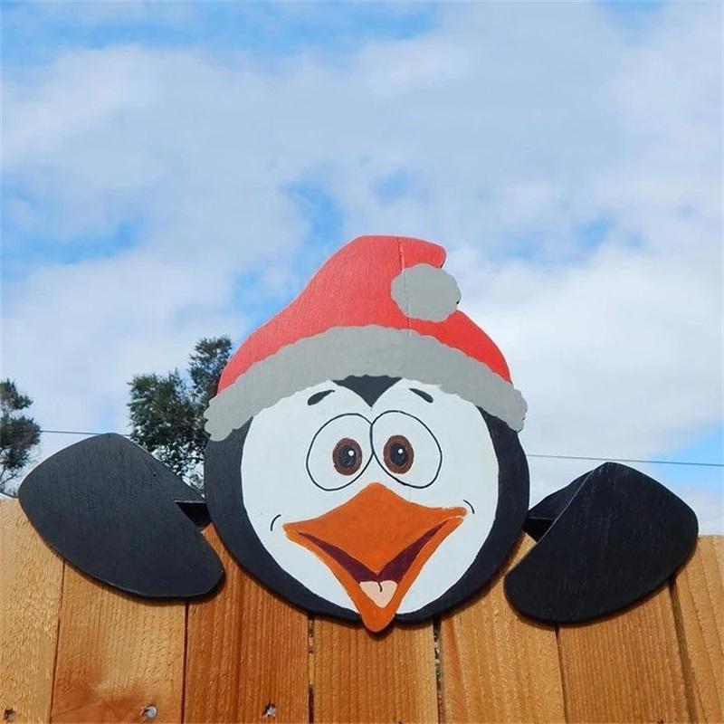 Themed Fence Decoration For Halloween and Christmas!