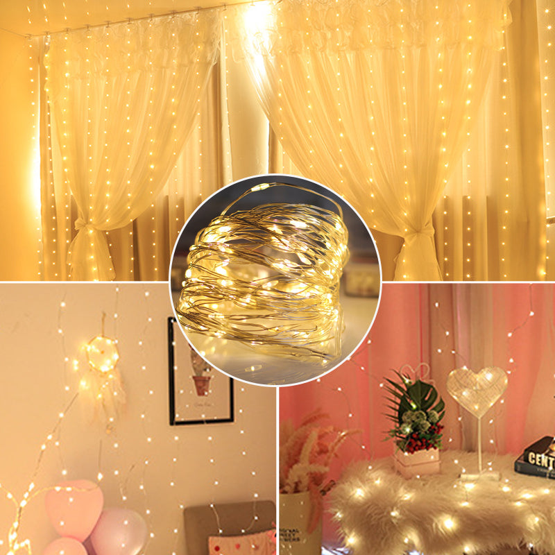 Christmas USB remote control copper wire light string
