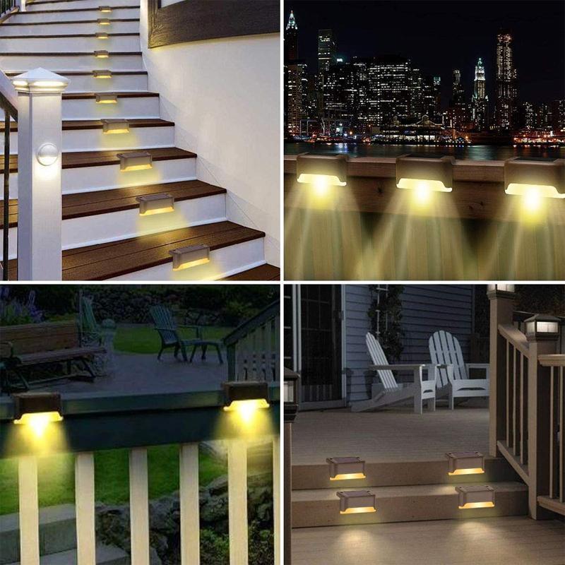 Innovative outdoor waterproof solar embedded light
