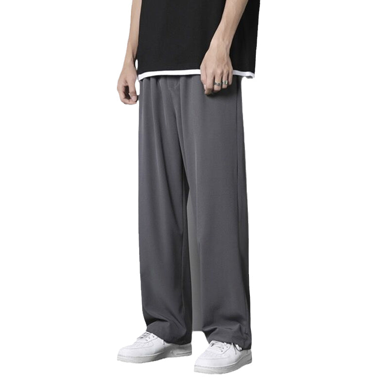 Men's Long Ice Silk Pants