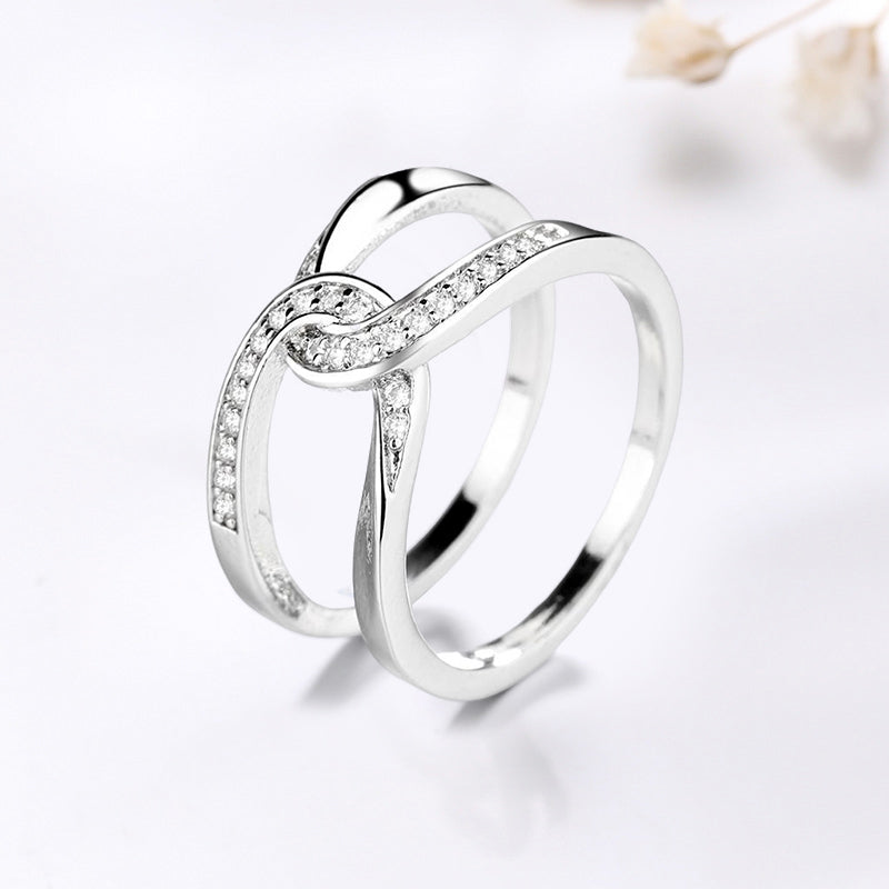 Special Bond Rectangle Interlocking Ring