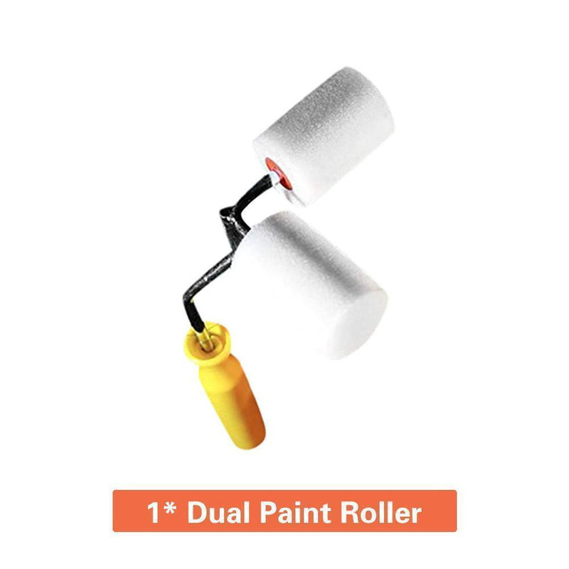 Roll-All Dual Paint Roller for Painting Fencing & Poles & Corners
