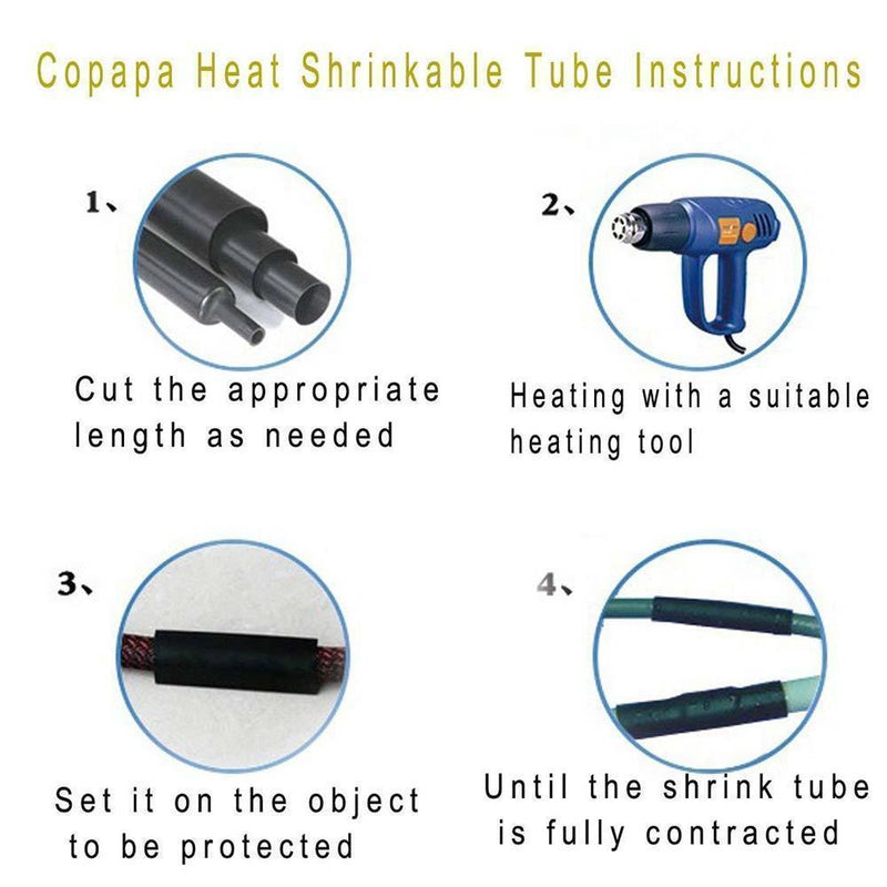 Boxed Heat Shrink Tubing 2:1 Electronic DIY Kit (280PCS)