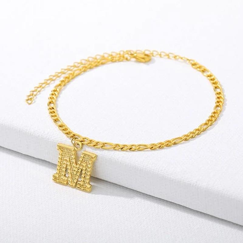 Charming Gift Golden Custom Anklet