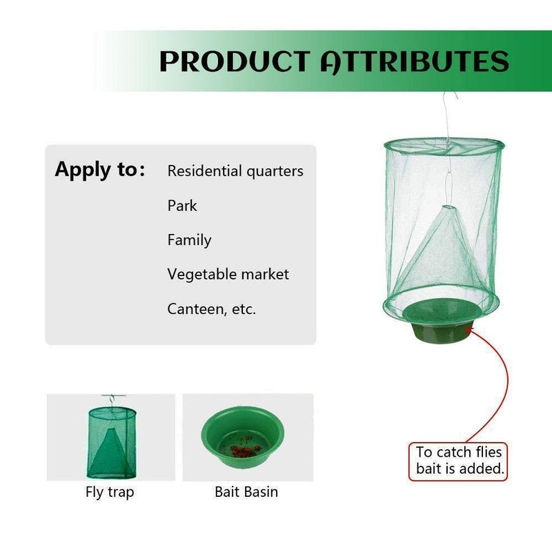 Portable Nontoxic Fly Mosquito Catcher for Indoor or Outdoor