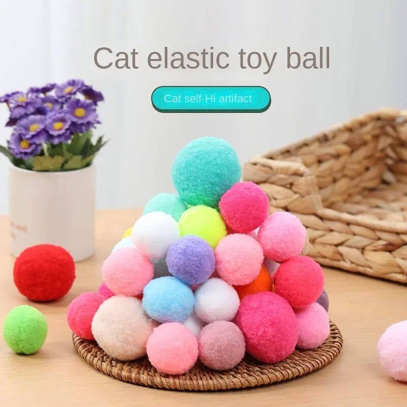 Silent Cat Toy Ball(30pcs)