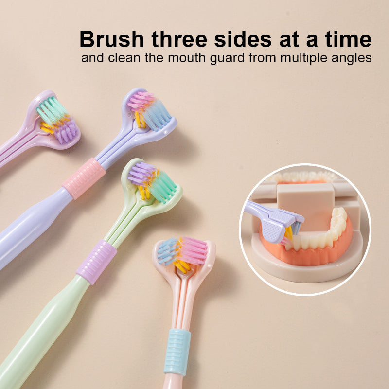 😎V-shaped Three-sided Toothbrush😎